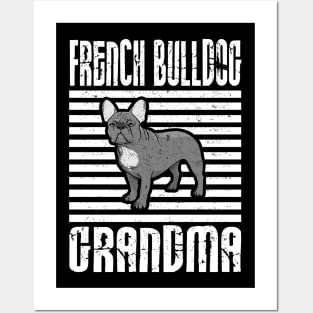 French Bulldog Grandma Proud Dogs Posters and Art